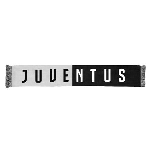 Juventus Sciarpa Jacquard Juventus SCJ2AI18 squadra calcio bianconero  sciarpe tifoso nero bianco prodotto ufficiale