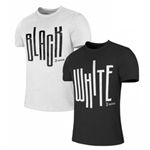 Juventus T-Shirt Maglietta Bianco scritta Black CotoneJersey TS1AI8