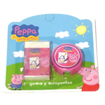 Peppa Pig Set Gomma Temperamatite