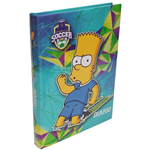 The Simpsons Diario 10 Mesi soccer non Datato verde Scuola