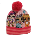 Lol Surprise Cappello invernale con pon pon VB18181 Fucsia