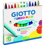 Giotto Turbo Maxi Pennarelli cf 12