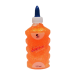 Spil Shine Fluo Colla con glitter 177 ml Arancione