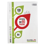 Rambloc Ricambio rinforzato A4 40 fg 100 gr rigatura 1R