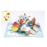 Origamo Biglietto Auguri Farfalle Butterflies KP027