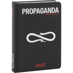 Propaganda diario agenda 16 mesi Medium Scuola 2024-2025 Nero