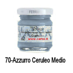 Ferrario Craft color 40 ml 70 Azzurro Ceruleo Medio