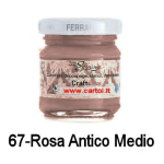 Ferrario Craft color 40 ml 67 Rosa Antico Medio Opa