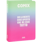 comix diario agenda 16 mesi mignon 14,5x10,5x3 cm 2024-2025  pastel grade