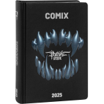 Comix Limited Edition Diario Agenda 16 mesi datato 2024-2025 Phobia Archive Fiamme