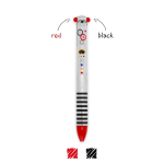 Legami Click&Clack Penna a Sfera a due colori Robot colore inchiostro Roso e Nero CLICKKIT29