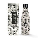 I-Drink Bottiglia Termica 500 ml Graphics ID0457 Music 3D