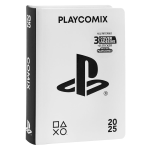 PlayComix Playstation  Diario Agenda 16 Mesi Medium Bianco 2024-2025
