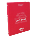 Comix-Eastpak diario agenda 16 mesi Medium 17x12,5x3 cm 2024-2025 Rosso