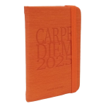 Carpe Diem Agenda 2025 Settimanale Piccola 11x7,5 cm Arancione