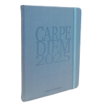 Carpe Diem Agenda 2025 Giornaliera Grande 21x14,5 cm Celeste