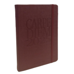 Carpe Diem Agenda 2025 Giornaliera Grande 21x14,5 cm Marrone