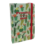 Flower Motivation Agenda 2025 Giornaliera 14,5x9 cm Verde