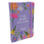 Flower Motivation Agenda 2025 Giornaliera 21x14,5 cm Glicine