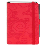 Comix Special Mignon Agenda Giornaliera 12 mesi 2025 con Matita dimensioni 13x9,5 cm Rosso Cloudy