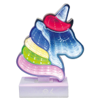 Nqeo - Lampada LED 3D Unicorno: Porta la fantasia nella tua stanza