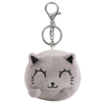 iTotal Gatto Grigio - Morbido Peluche a Portachiavi