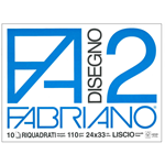 Fabriano Album da disegno F2 24X33 10Fg Liscio Riquadrato