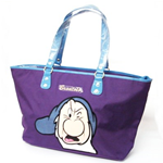 Sette Nani Borsa Shopper Fashion orizzontale Brontolo Viola